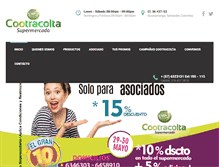 Tablet Screenshot of cootracolta.com